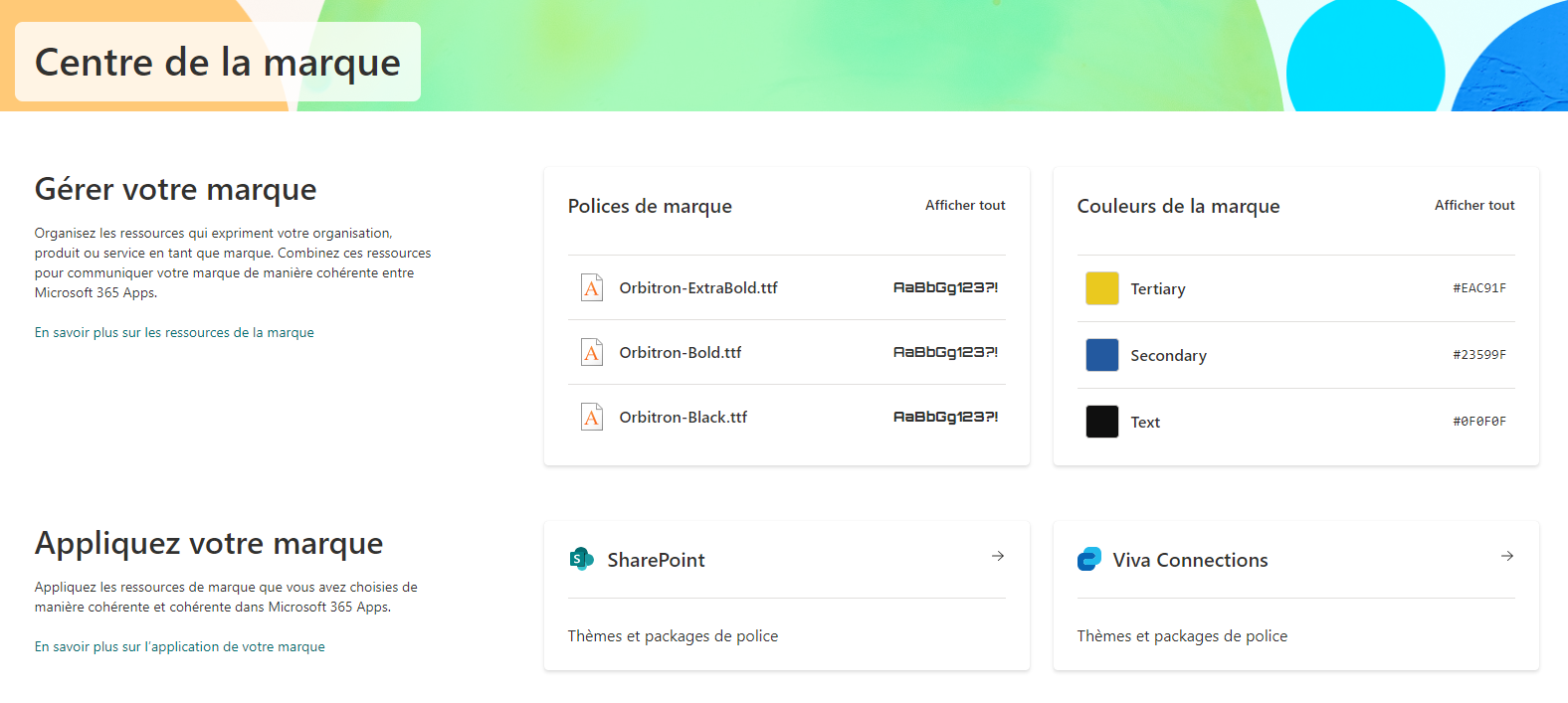 sharepoint brand center
